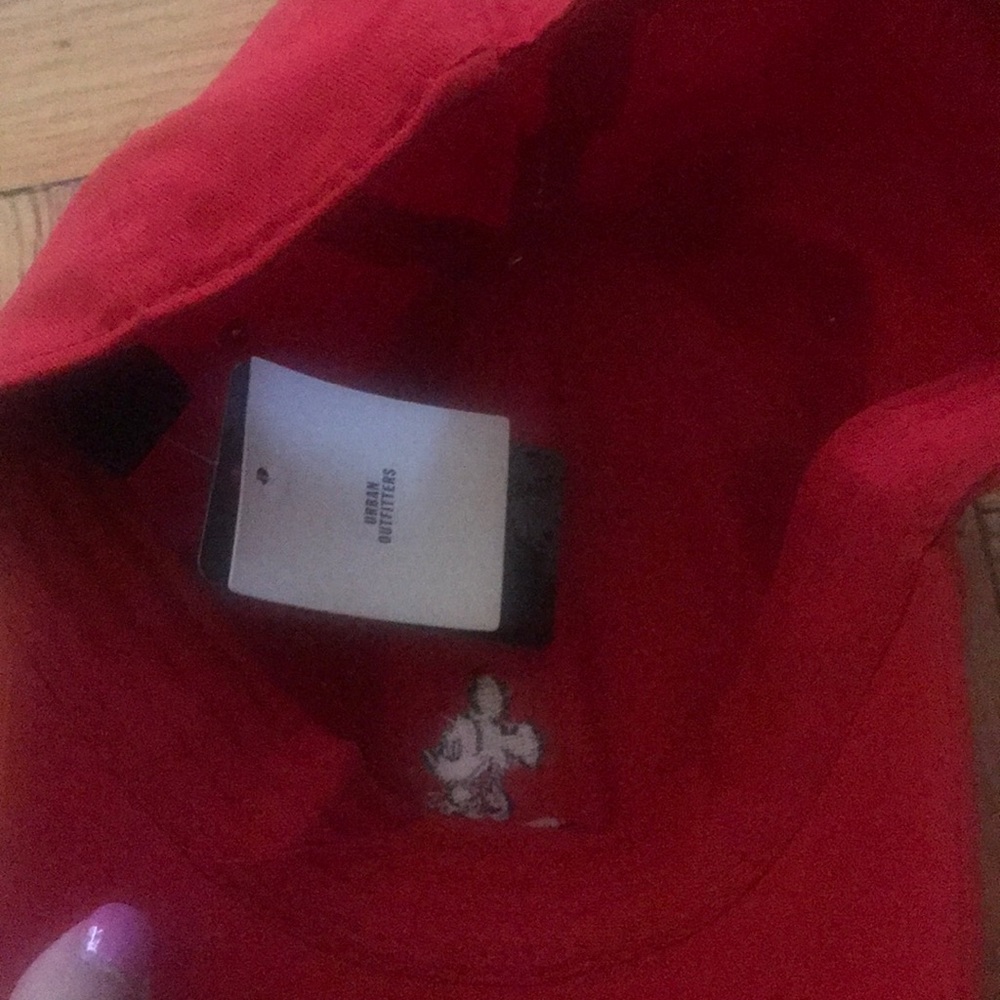 Mickey Mouse red hat nwt - Picture 2 of 2